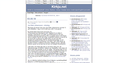 Desktop Screenshot of kirkju.net